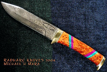 Damascus knives