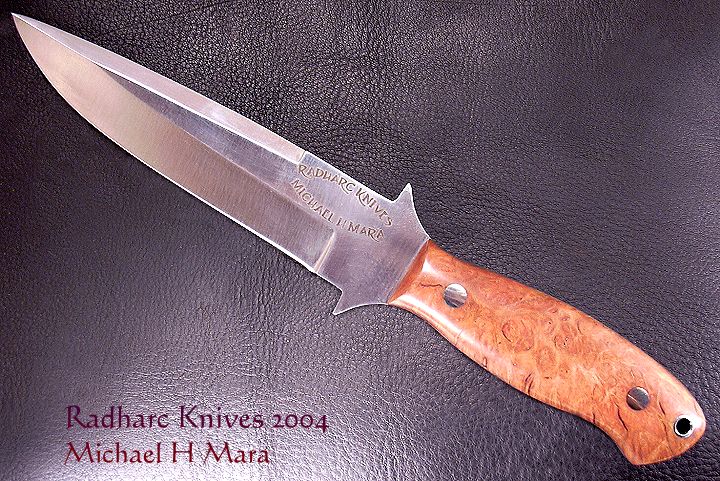 High performance cutlery, hand made knives