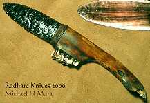 Flintknapped Prehistoric Hunting Knife
