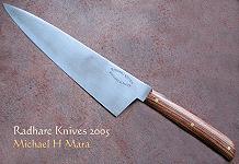 Rosewood high performance Cook's knife