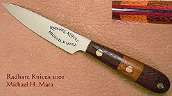 Mixed woods Utility Paring Knife