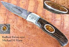 Custom hand made folding knives