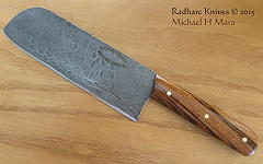 154CM Santoku Chef's Knife