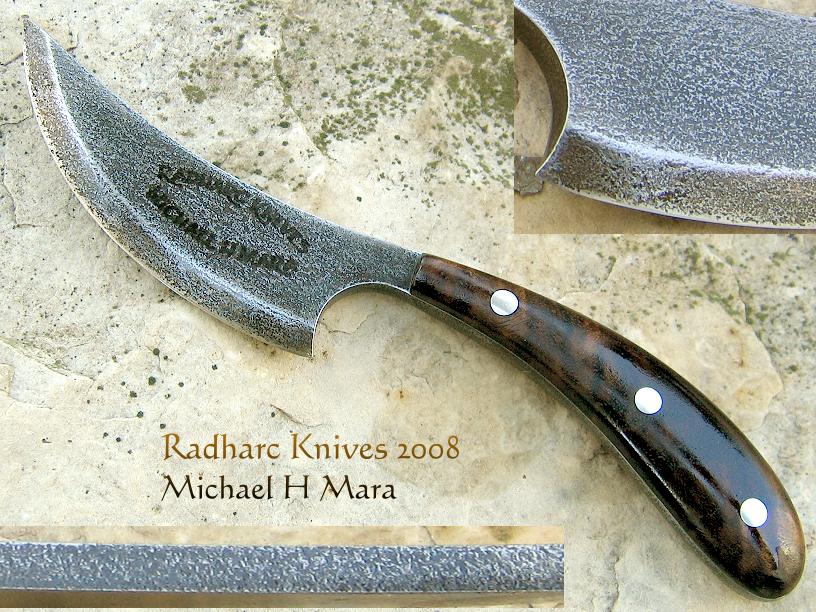 Hand Forged Hunting and Skinning Knife