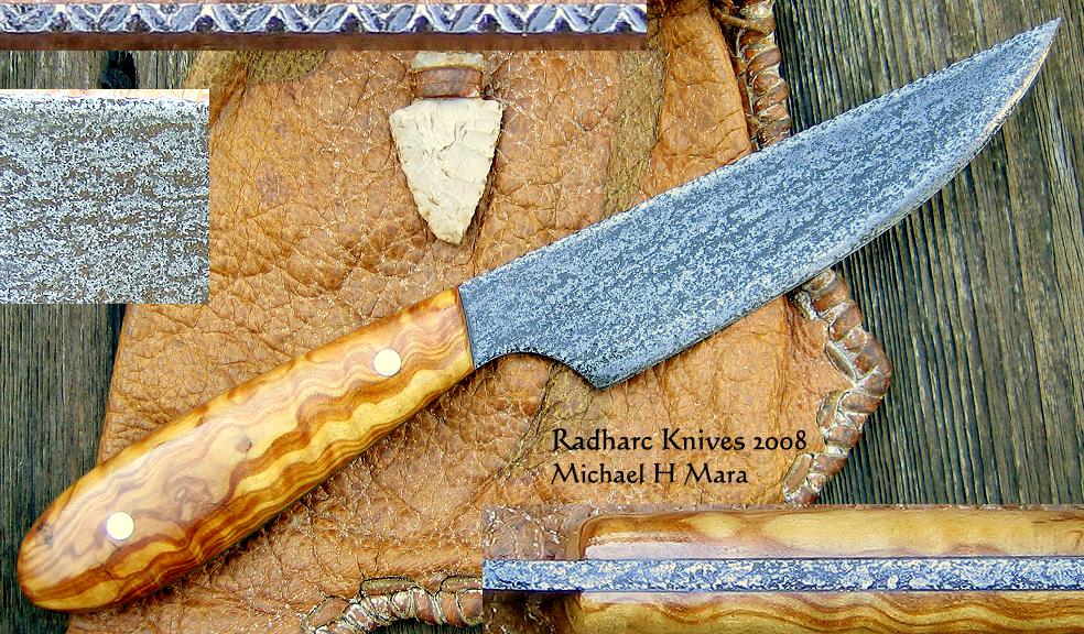 Hand Forged Hunting and Skinning Knife