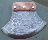 Damascus Ulu knife