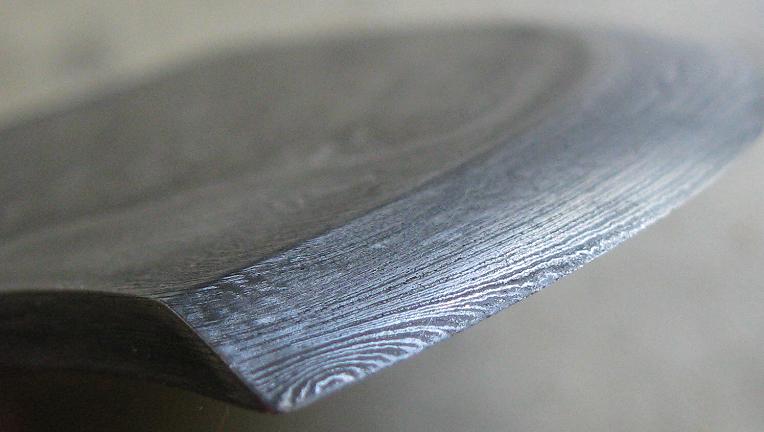 Damascus Ulu knife