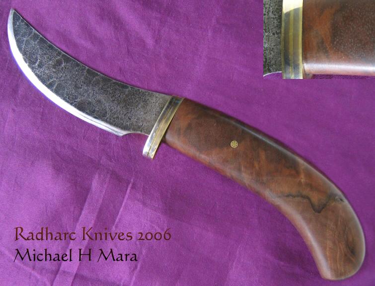 Hand Forged Hunting and Skinning Knife