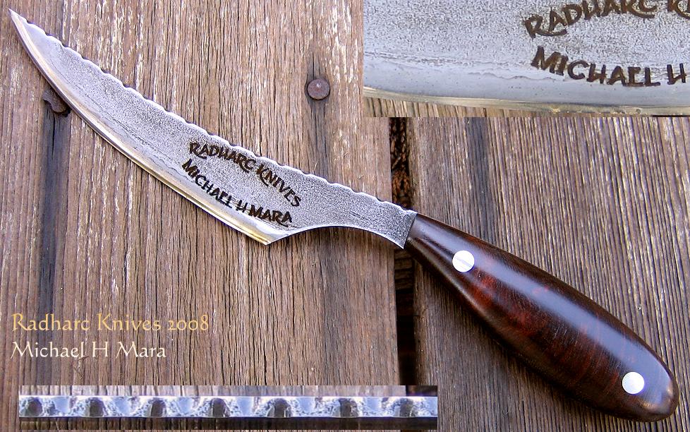 Hand Forged Hunting and Skinning Knife