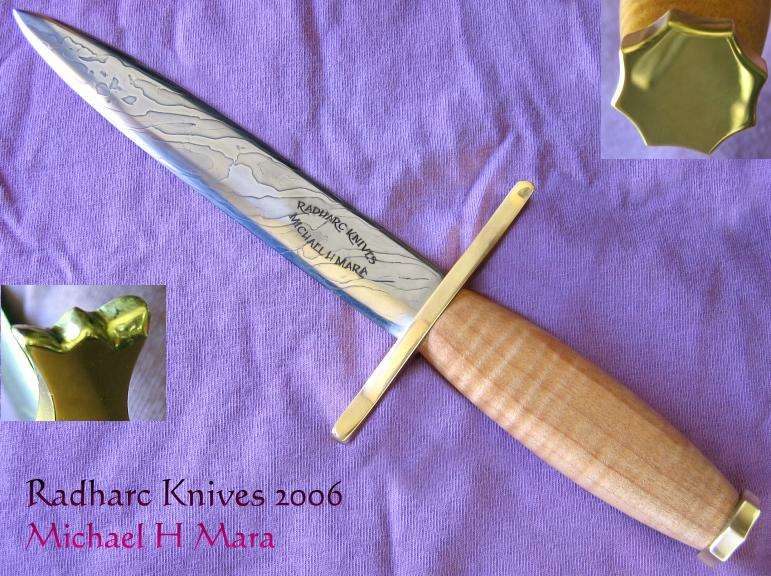 Hand Forged Damascus Dagger Knife