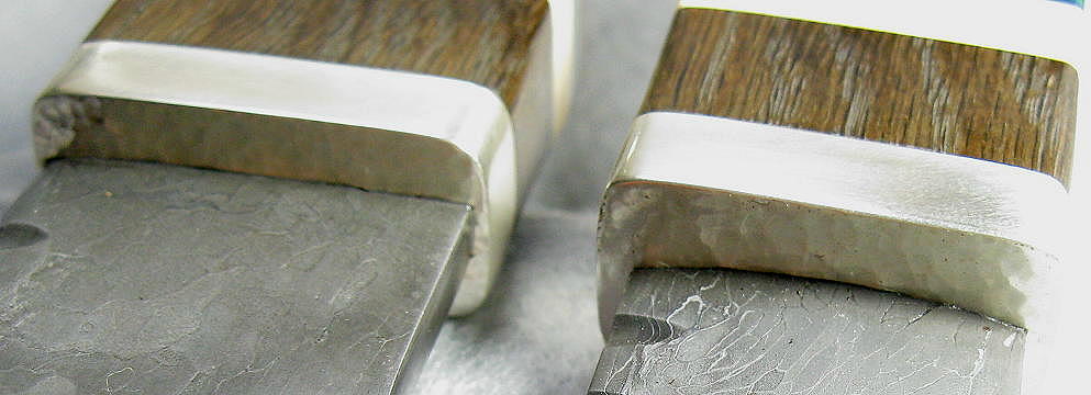 Sterling silver ferrules detail