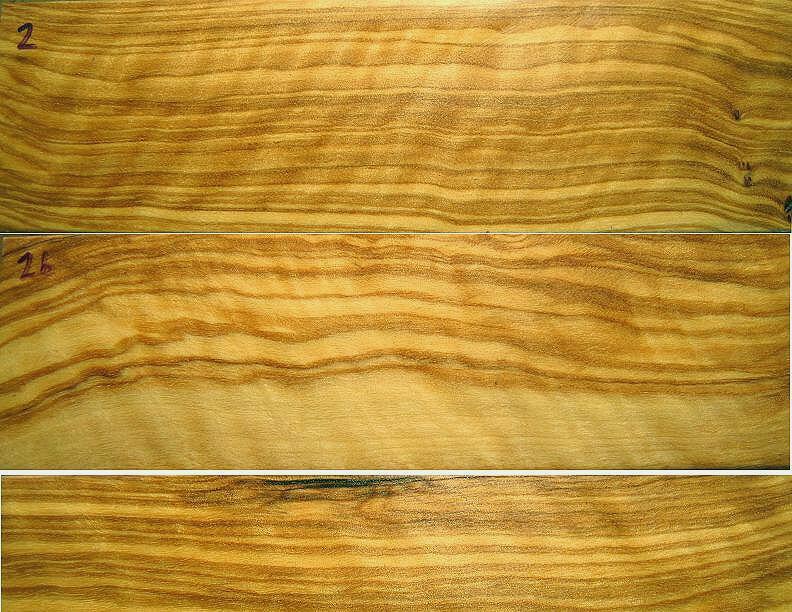 Holy Land Olive Wood Knife handle blocks