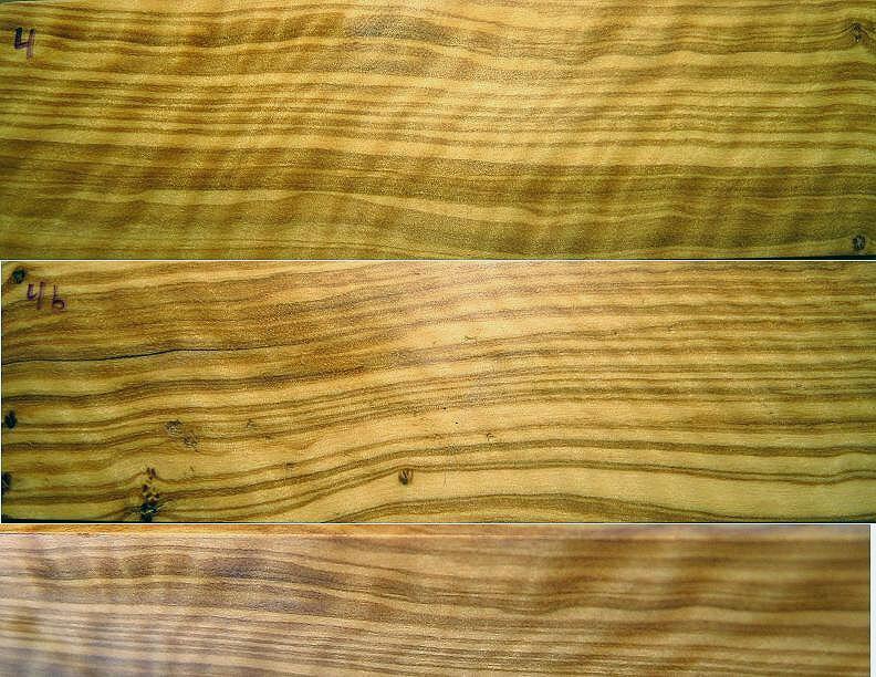 Beautiful, unique Curly Olive wood for knives