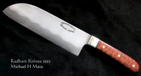 Santoku Chef's Knife