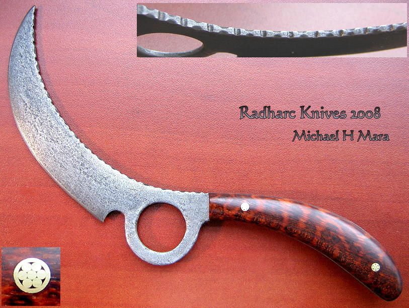 Hand Forged Hunting and Skinning Knife